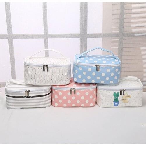 Portable Zipper Cosmetic Bag Digital Storage Bags Organizer USB Gadgets Cables Wires Charger Power Battery Case Accessories Item