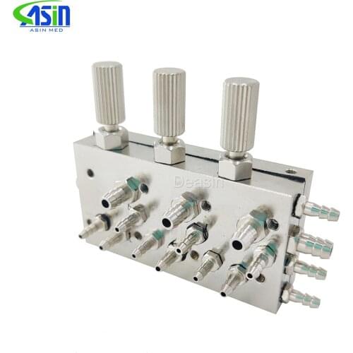 Dental chair 3 triple diaphragm valve repair material all stainless steel valve accessories Toiletry Kits