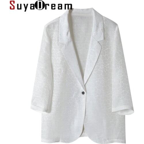 Женские белые куртки SuyaDream China At AliExpress