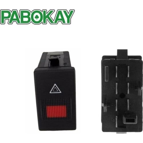 High quility!New Emergency hazard warn button switch For Audi 80 90 A4 S4 100 Quattro 8D0 941 509D