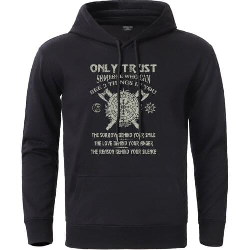 Winter Mens Sweatshirts Hoodies Viking Fashion Hooded Sportswear Son Of Odin Viking Funny Warm Casual Hoodie Streetwear Pullover