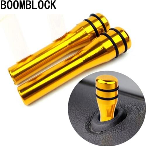 2Pcs Car Door Pin Lock Knob Lift Covers For Mazda 3 6 CX-5 Suzuki Grand Vitara SX4 Mitsubishi ASX Lancer 10 Outlander Pajero