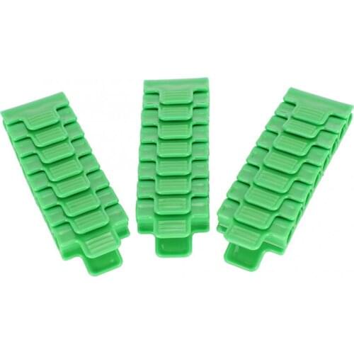24Pcs Plastic Greenhouse Film Clip Clamp Gardening Tool Greenhouse Accessories for 11mm Tube Greenhouses Shade Net Clips