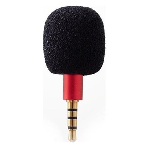 3.5mm Portable Small In-line Mic Mini Omni-Directional Microphone for Sound Card Recorder Cellphone Smartphone Android Phone
