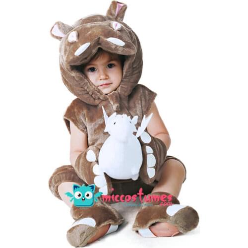31.4-35.4" Kids Hippo Costumes for Kids Halloween Costume Animal Mascot