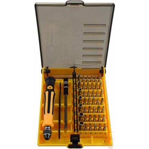 [45-in-1 ] multi-function screwdriver set combination disassemble Apple mobile phone digital repair tools