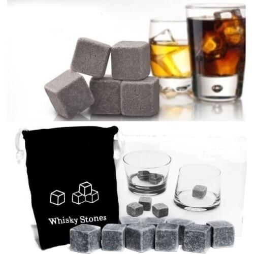 Free shipping 150 sets Whisky stones (9pcs/set) whiskey stone whisky rock ice stones