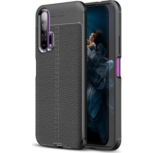 For Huawei Honor 20 pro case Protective Slim TPU Soft silicone Shockproof Fiber cover For huawei honor 20 fundas honor20 pro