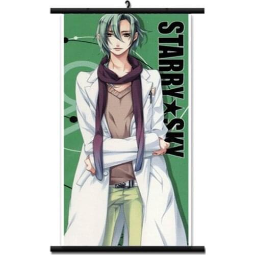 Coscase Anime Starry Sky Kanata Nanami Yoh Tomoe Suzuya Tohzuki Homare Home Decor Wall Scroll Poster Decorative Pictures