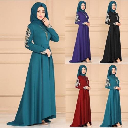 Donsignet Muslim Dress Muslim Fashion Abaya Dubai Elegant Woman Abaya Elegant Long Dress Appliques Abaya Turkey