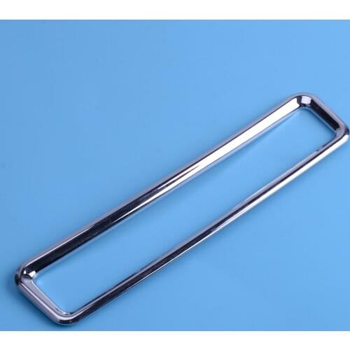 DWCX Chrome Inner Gear Shift Panel Front Storage Box Position Cover Trim Accessories Fit For Jeep Patriot Compass 2011-2016