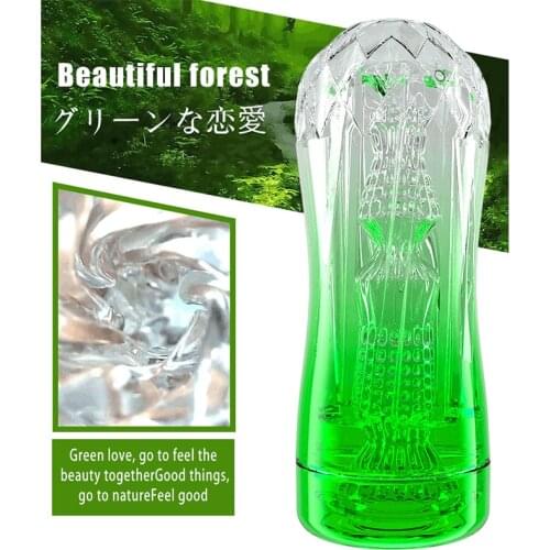 Erotic Real Pussy Masterbation Cup Spiral Transparent Vagina Vacuum Pocket Pussy Sex Fake Pussy Masterbation for Men Sex Toys