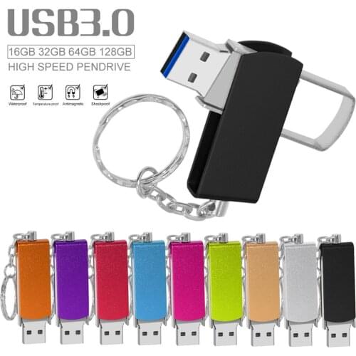 Pendrive USB 3.0 flash drive Pen Drive 128gb 64gb 32gb 4gb 8gb 16gb cle usb stick memoria usb flash disk mini usb custom logo