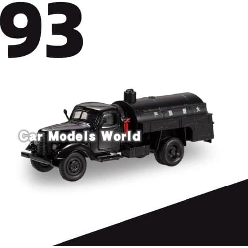 Diecast Toy Model Tuoyi Jiefang Oil Truck 93# 1:64