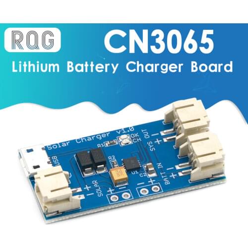 CN3065 Mini Solar Lithium Battery Charger Board Lipo Battery Charging Module Solar Panel Micro USB for Outdoor Camping Sports