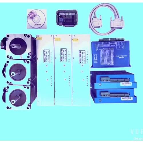 Nema 34 motor paso a paso kit 4 ejeskit 4axis hybrid motor nema 34
