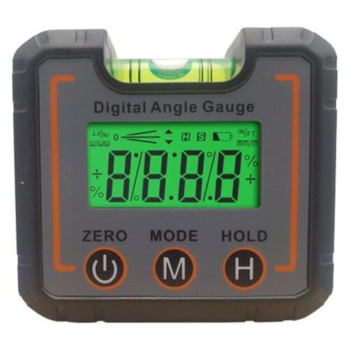 Portable Original Digital Inclinometer Multi Function Magnetic Torpedo Digital Display Mini Level Ruler DL1908 Measuring Meter