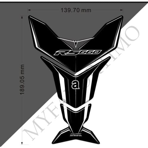TankPad Fish Bone Stickers Decals Gas Oil Fuel Tank Pad Protector Case For Aprilia RS660 RS 660 Protection 2019 2020 Motorcycle