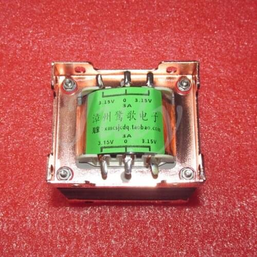 3.15V-0-3.15V / 3.15V-0-3.15V tube filament power transformer 43W winding center tap power transformer