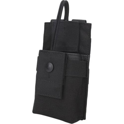 Outdoor Waist Bag Belt Hanging Pouch Cell Phone Holder Walkie-Talkie Pouch