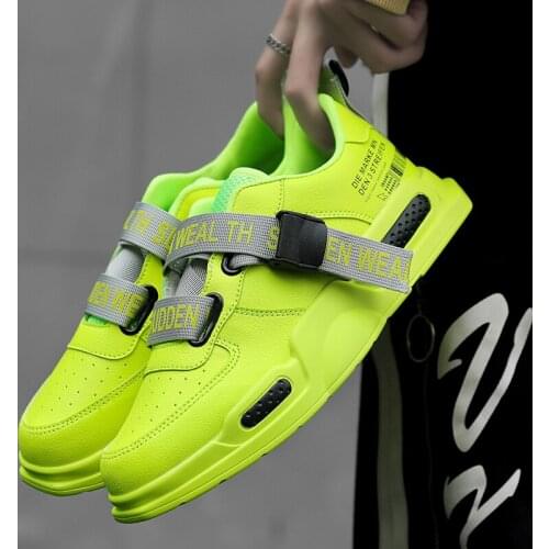 Weweya Youth Red New Casual Shoes Unisex Comfortable For Men Sneakers PU Breathable Mesh Air Cushioning Lover Shoes Size 35-44