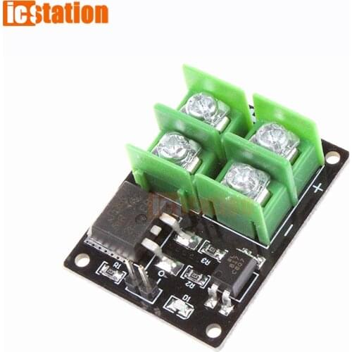1pcs 3V 5V Low Control High Voltage 12V 24V 36V switch Mosfet Module For Arduino Connect IO MCU PWM Control Motor Speed 22A