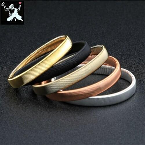 1cm Simple Arm Warmer Shirt Sleeve Holder Metal Anti-Slip Elastic Bracelets Stretch Armband Bar Tools