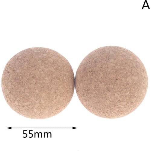 2Pcs Wine Cork Balls 55/61mm Premium Natural Round Wooden Wine Cork Ball Stopper Dustproof Carafe Bottle Plugs Homebrew Tools