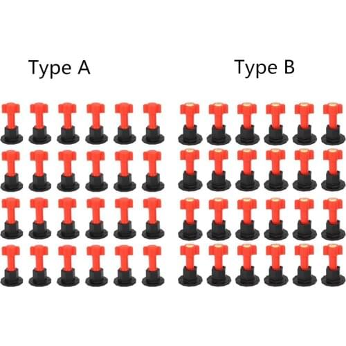 2 Type 75pcs/set Level Wedges Tile Spacers for Flooring Wall Tile Carrelage Level fluke leads