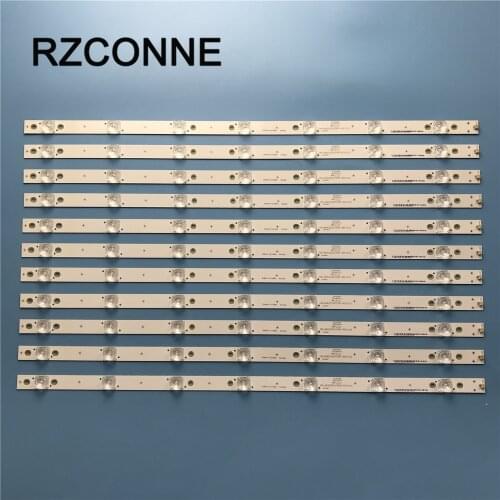 530mm 11pcs LED Strip 7leds For Haier 49'' TV LS49AL88U61 CRH-B49S3535071158T-REV1.2