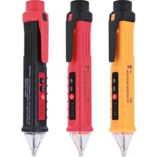 802 High Accuracy Voltage Test Pencil Electric AC Voltage Detector Tester Pen 48-1000V/12-1000V