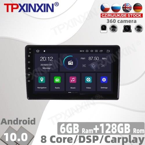 128GB PX6 Android 10.0 For Chevrolet Epica Lova Captiva Car Radio Multimedia Video Player Navigation GPS Auto 2Din 2 Din No DVD