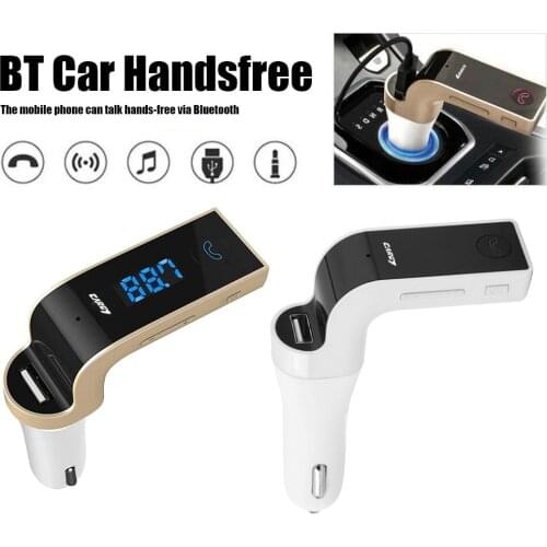 Car Bluetooth FM Transmitter Hands Free Wireless Bluetooth FM Transmitter for Car FM Radio Adapter Hands Free MP3 Player