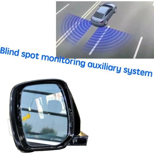 Car BSD BSM BSA Blind Area Spot Warning Drive Mirror Rear Radar Detection System For Infiniti QX80 Z62 2010~2020
