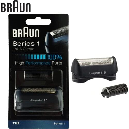 Braun 11B Electric Shavers Razor foil & cutter high performance parts for Series 1 blades (110 120 140 150 5684 5682 New 130)