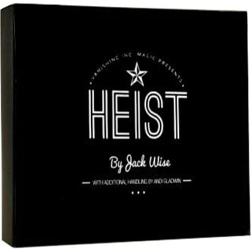 Heist (DVD and Gimmick) Magic Tricks Magician Watch Wallet Magica Close Up Illusion Mentalism Accessories Props Funny