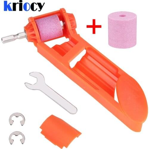Corundum Grinding Wheel Bit Tool Portable Drill Bit Sharpener Twist Drill Bit Sharpening machine 2-12.5mm Blue or Orange
