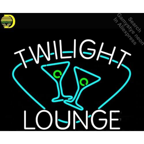Neon Sign for Twiligh Lounge With Martin Neon Bulb sign handcraft Glass tubes Decorate room windows Beer pub light Dropshipping