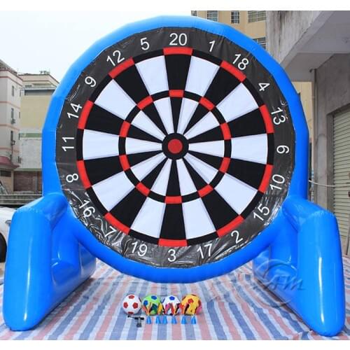 Hot sale high giant inflatable foot darts boards/football soccer inflatable darts games,inflatable golf dart boards game