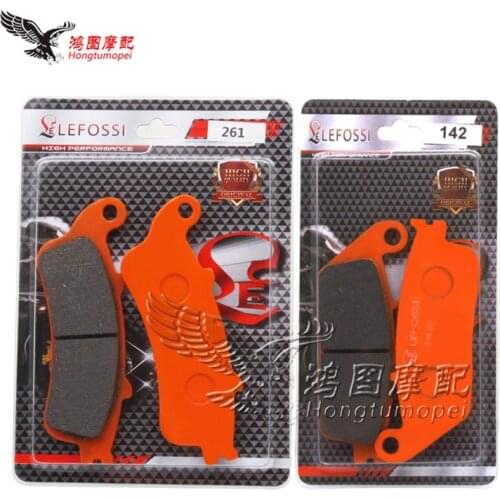 Motorcycle Front and Rear Brake Pads For Honda Silverwing FJS400 FJS 400 2006-2008 FSC600 FSC 600 2002-2014 FJS600 FJS 600 01-09