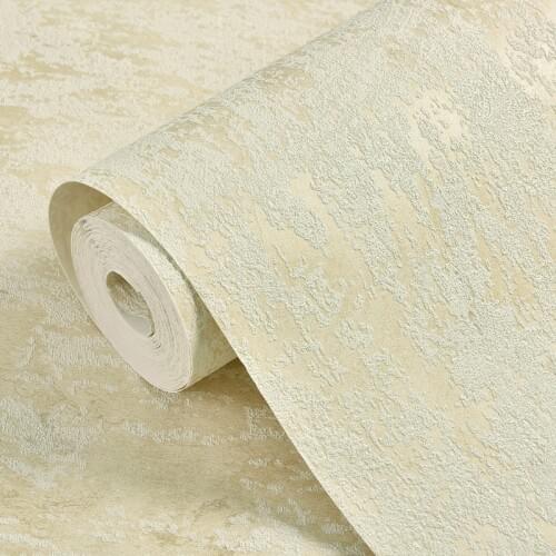 3D modern simple pure plain non woven wallpaper bedroom living room TV background wallpaper thickened