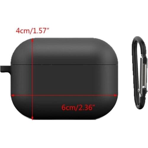 Dustproof Protective Cover Silicone Case with Carabiner for Honor Earbuds X1 XXUC