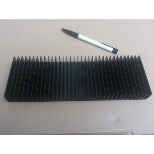 246 width - blackened finished amplifier radiator radiator three heights