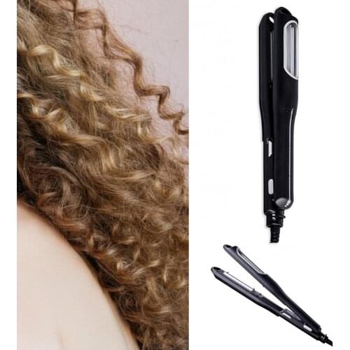 Hair Curler Pro 2in1 Portable Electric Hair Curler Hair Straightener Flat Iron Hair Straightening Corrugated Iron Styling Tool