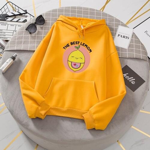 Cute Hoodies Kawaii Letter Print Graphic Hoodies Women Sweatshirts Long Sleeve Harajuku Streetwear Sport Jumper Sudadera Mujer