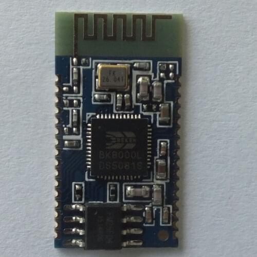 Free Shipping 10pcs/lot Bluetooth Stereo Audio Module Transmission BK8000L AT Commands SPP Bluetooth Speaker Amplifier DIY