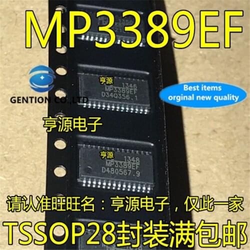 10Pcs MP3389EF MP3389 TSSOP28 in stock 100% new and original