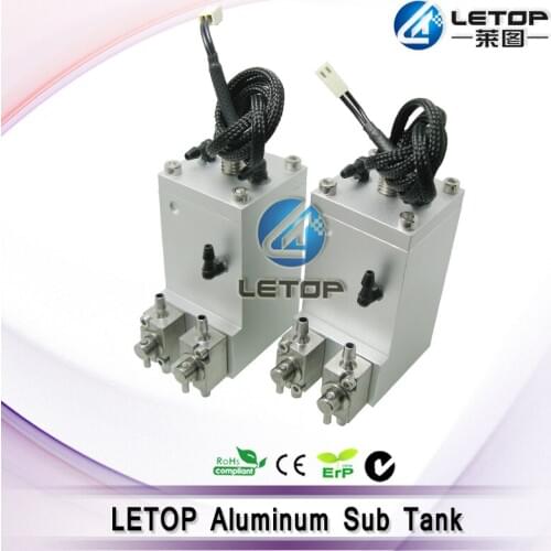 LETOP Aluminum metal sub tank for uv solvent printer