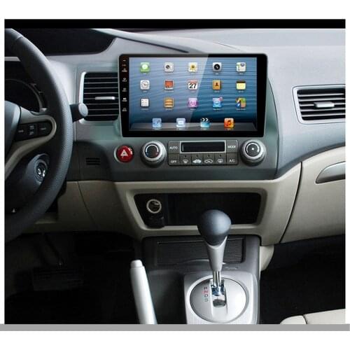 10.1 Inch Car Fascia For Honda CIVIC 2005-2011 Fascias Audio Fitting Adaptor Panel Frame Kits Car DVD Frame Dashboard