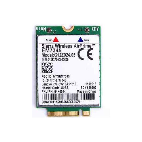 Wireless Adapter Card for EM7345 FRU 04X6014 GOBI5000 4G Module NGFF wwan card for thinkpad lenovo T440 W540 T440P T440s
